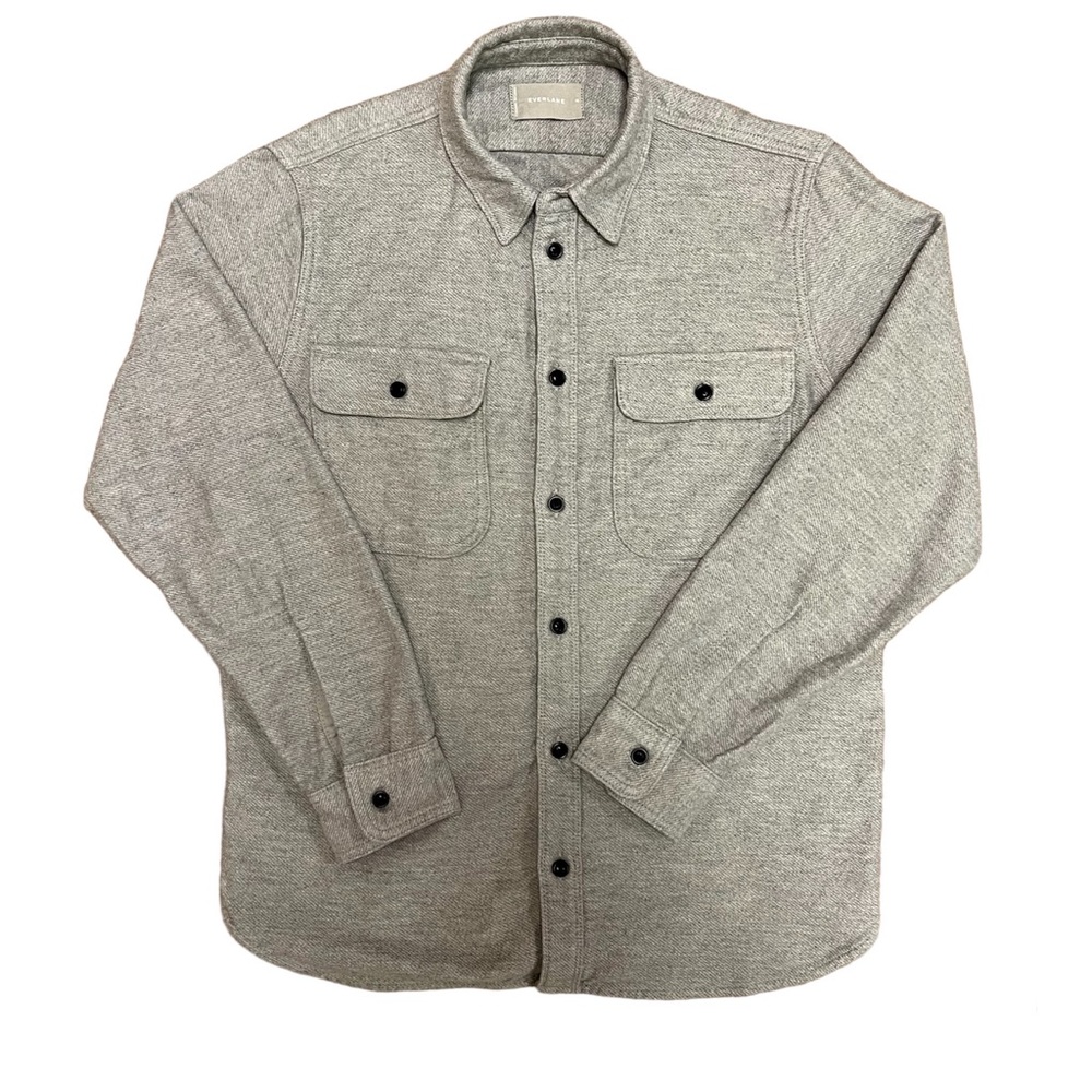 Everlane / Heavy Overshirt / Gray / Mens / M